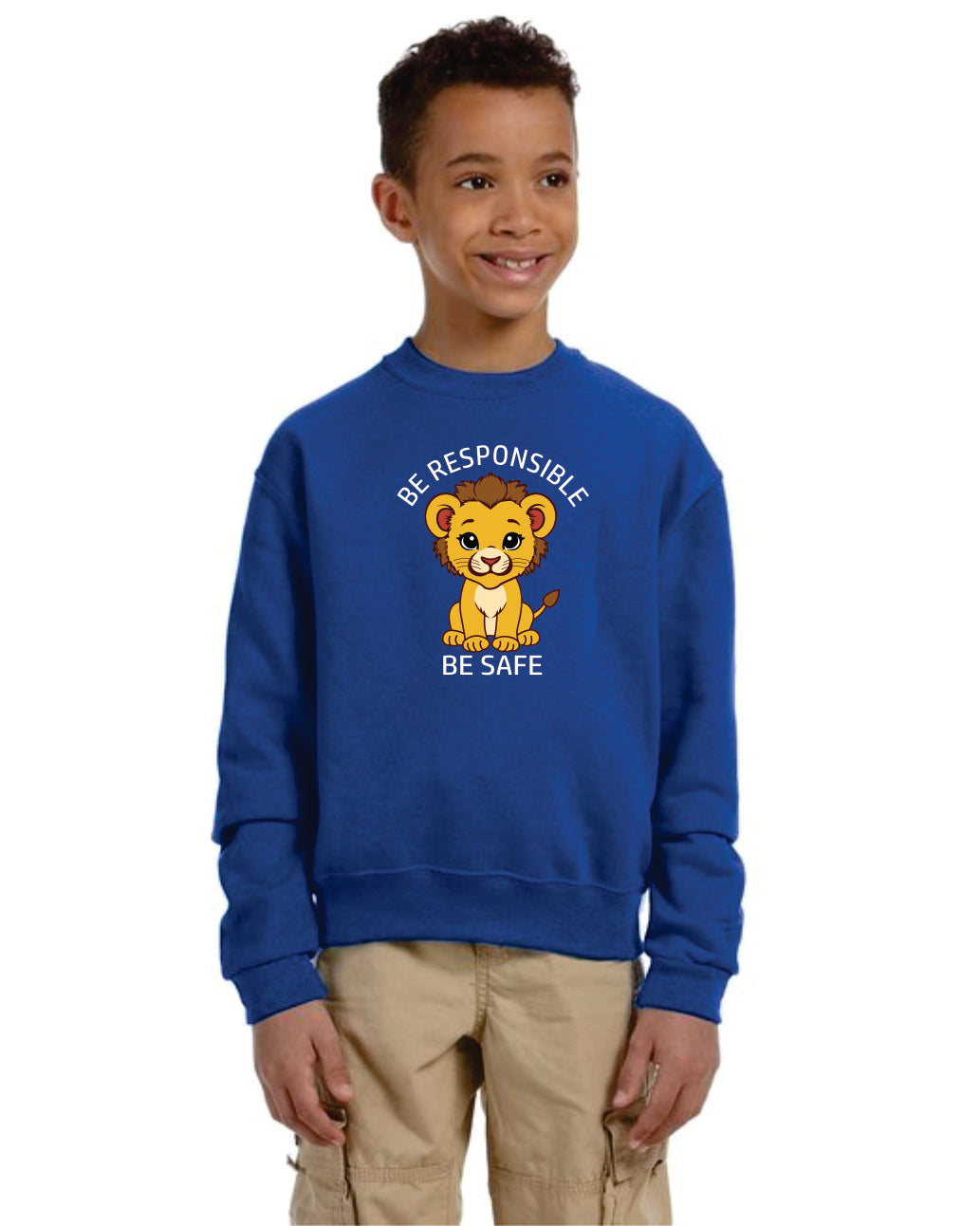 Youth Crew Neck Sweatshirt