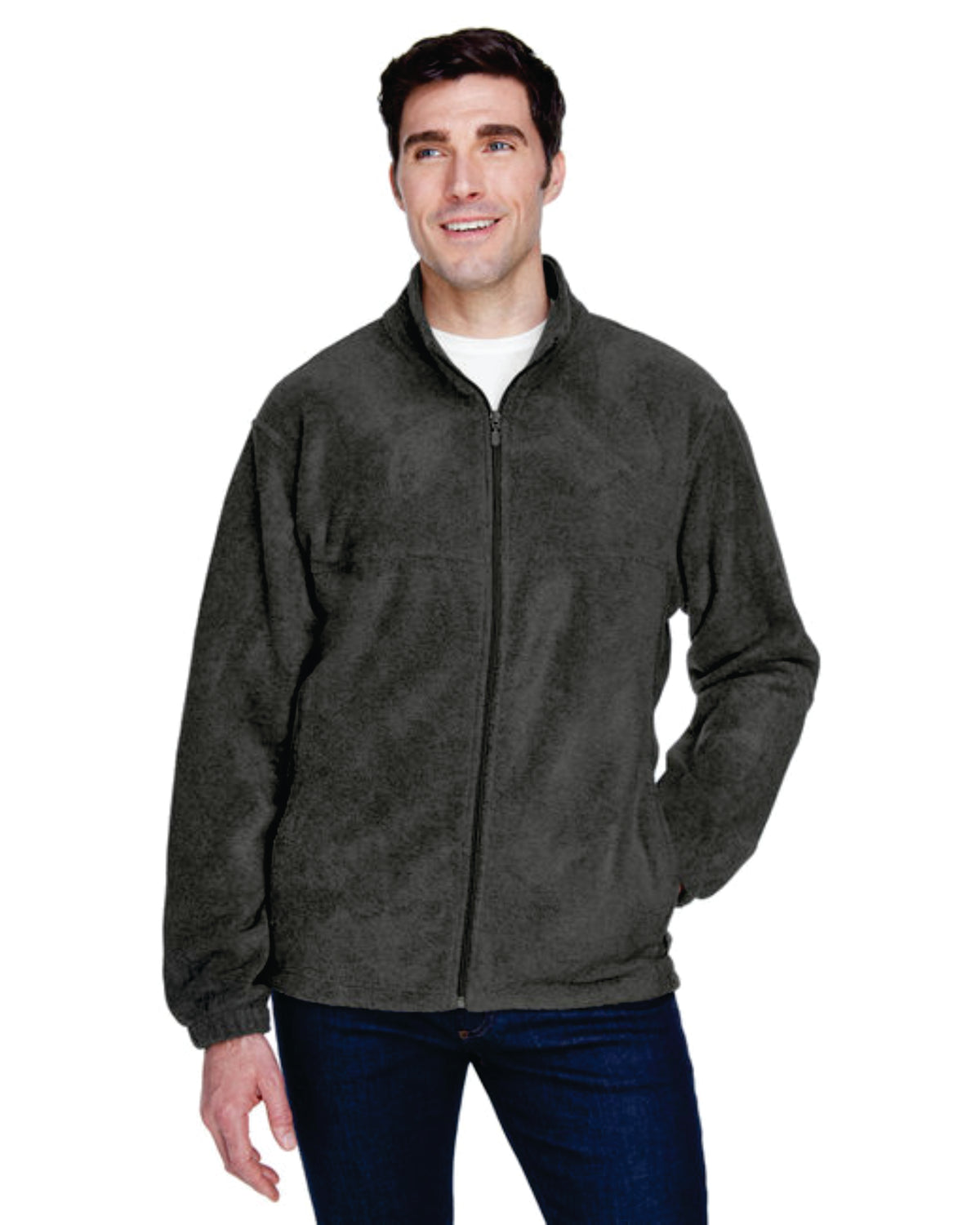 Mens Fleece Zip Up