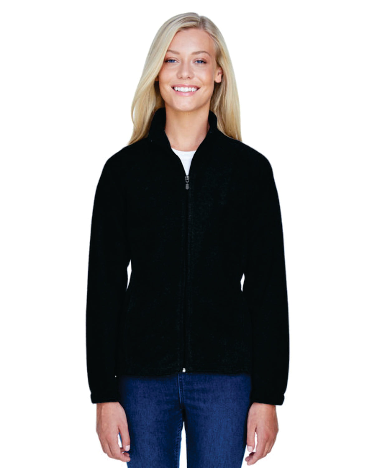 Women's Fleece Zip Up Plus Size